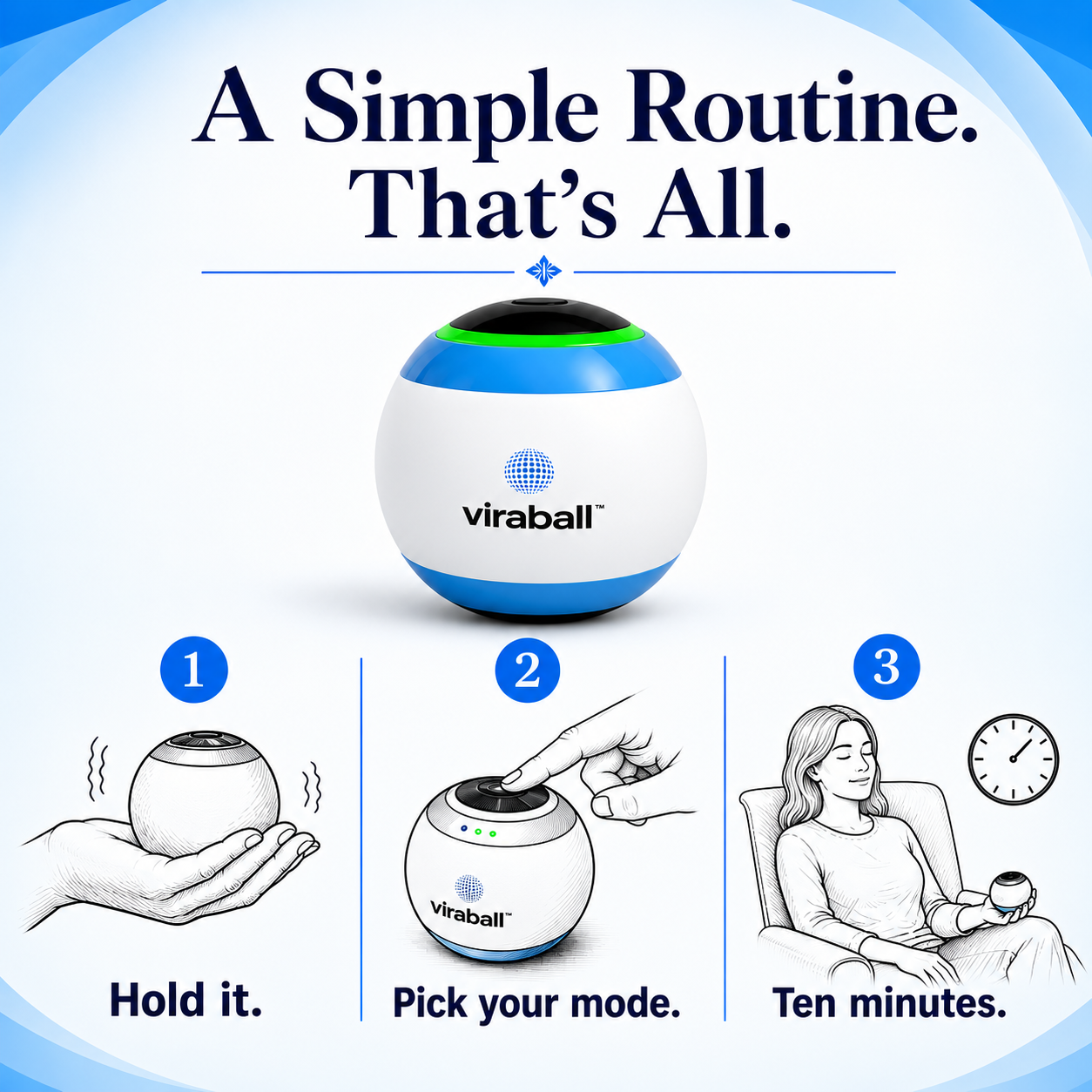 Viraball Physiotherapy Vibration Ball